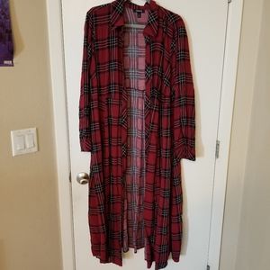 Torrid Plaid Duster